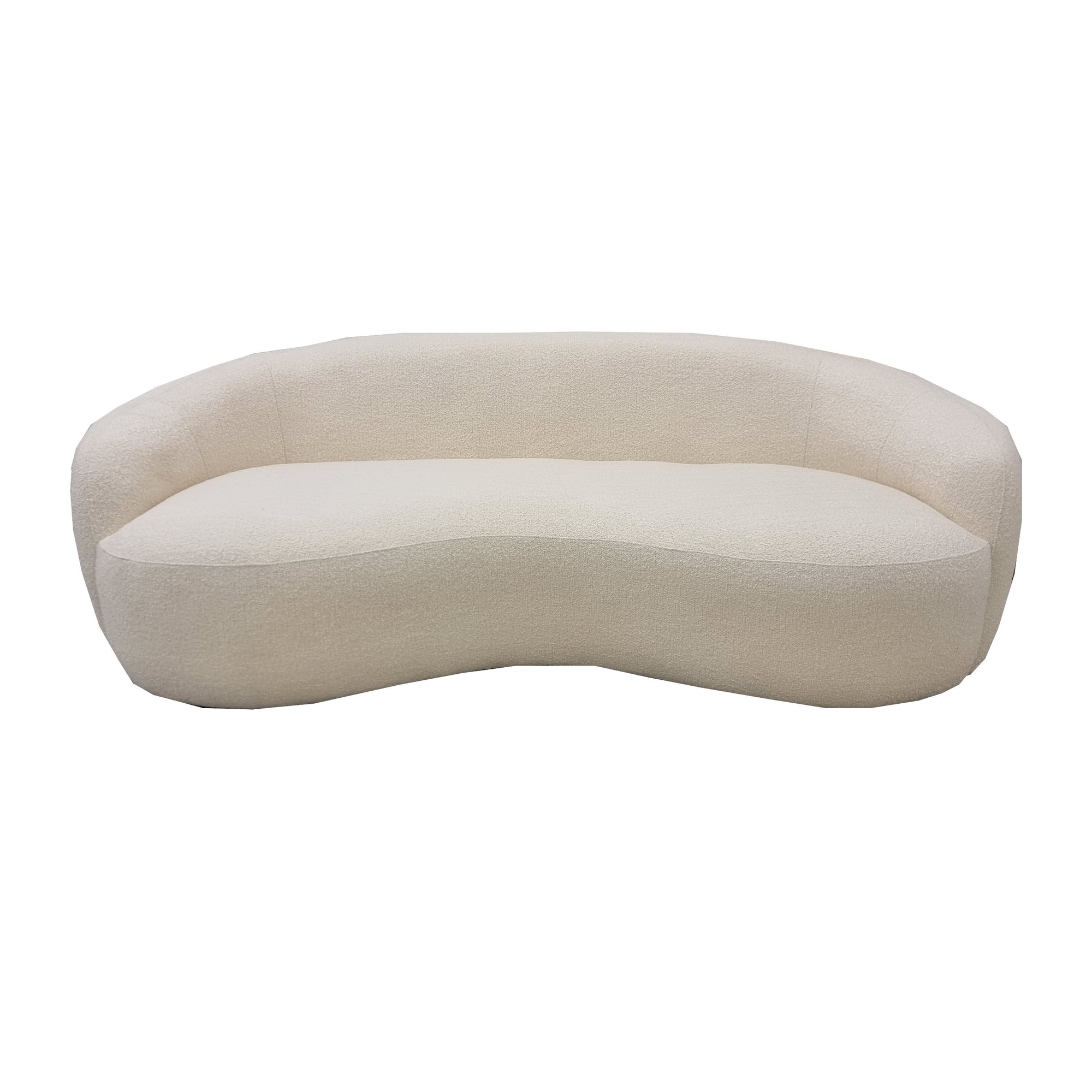 The Wave Boucle Sofa - Ivory