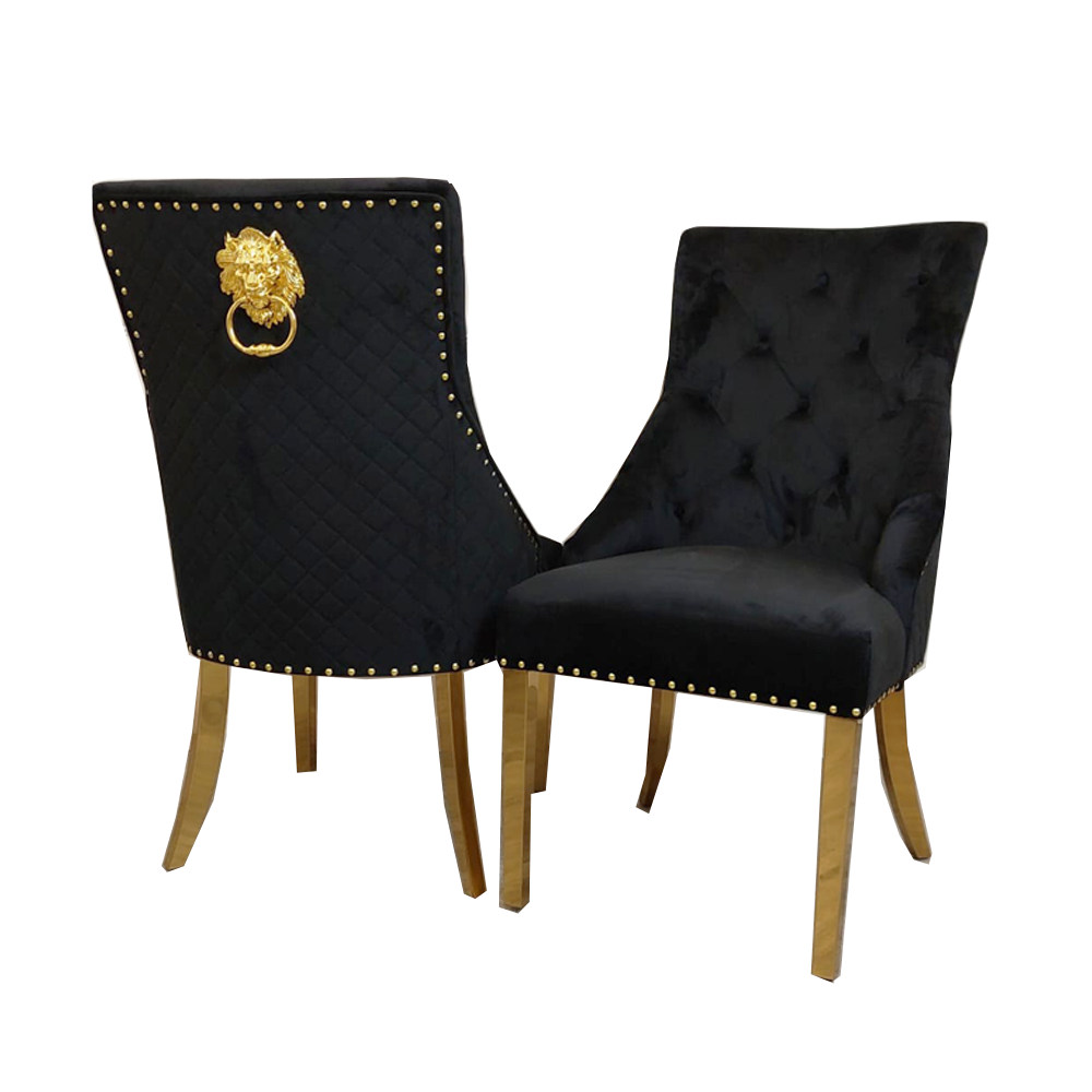 Bentley Gold Dining Chair