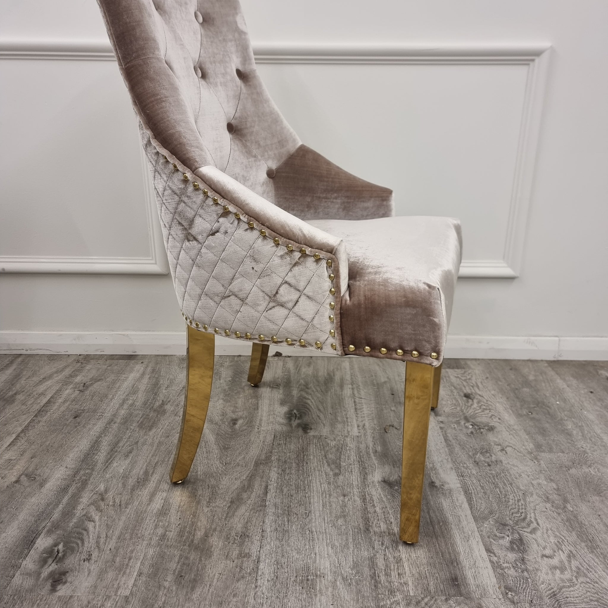 Bentley Gold Dining Chair