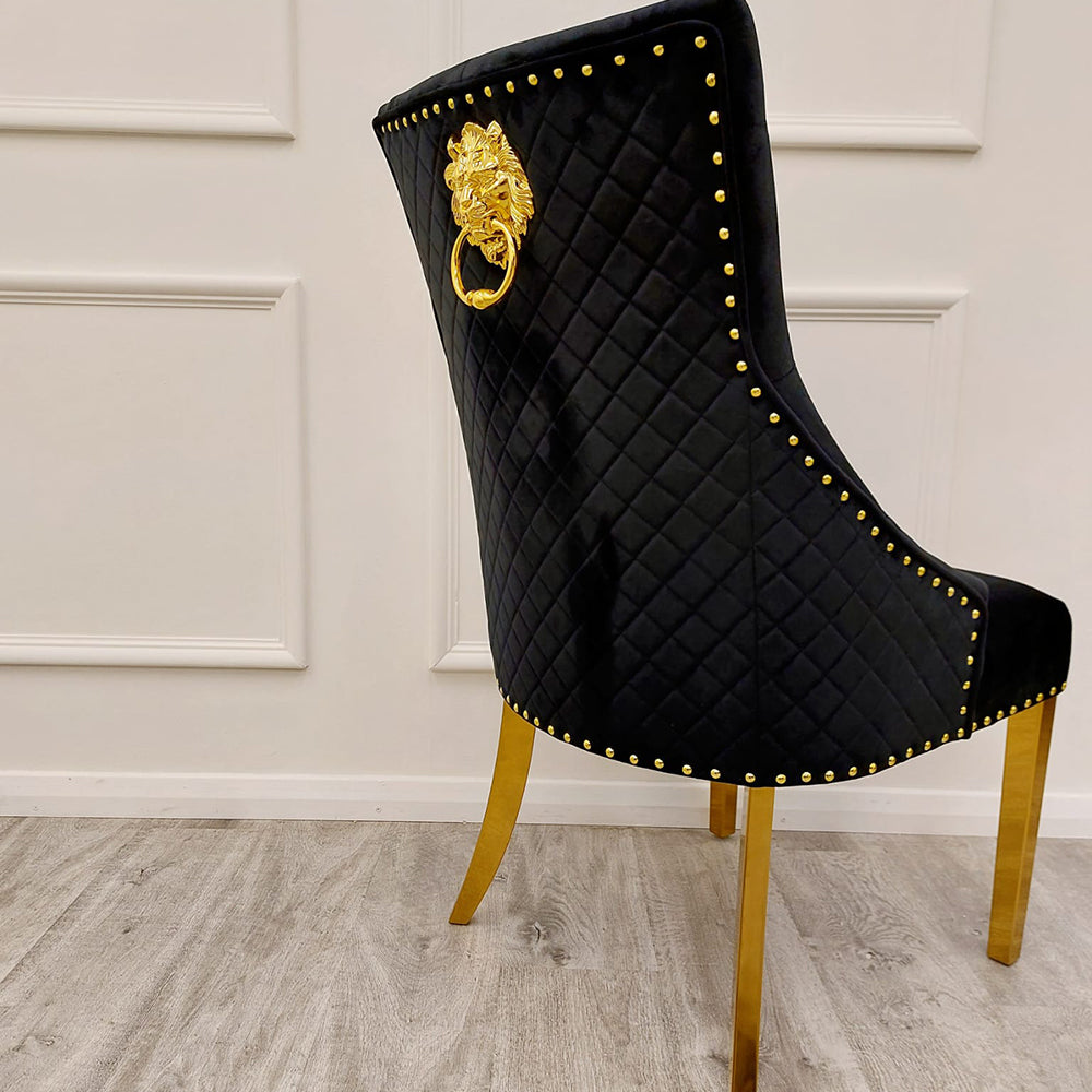 Bentley Gold Dining Chair