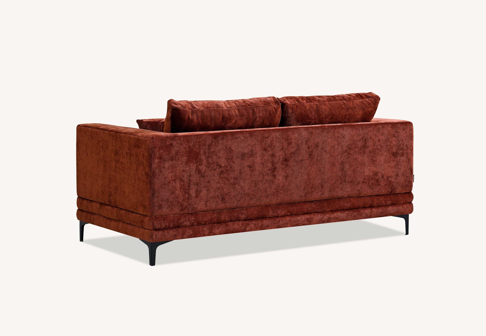 Aluxo Lenox Sofa Range in Rust Velvet