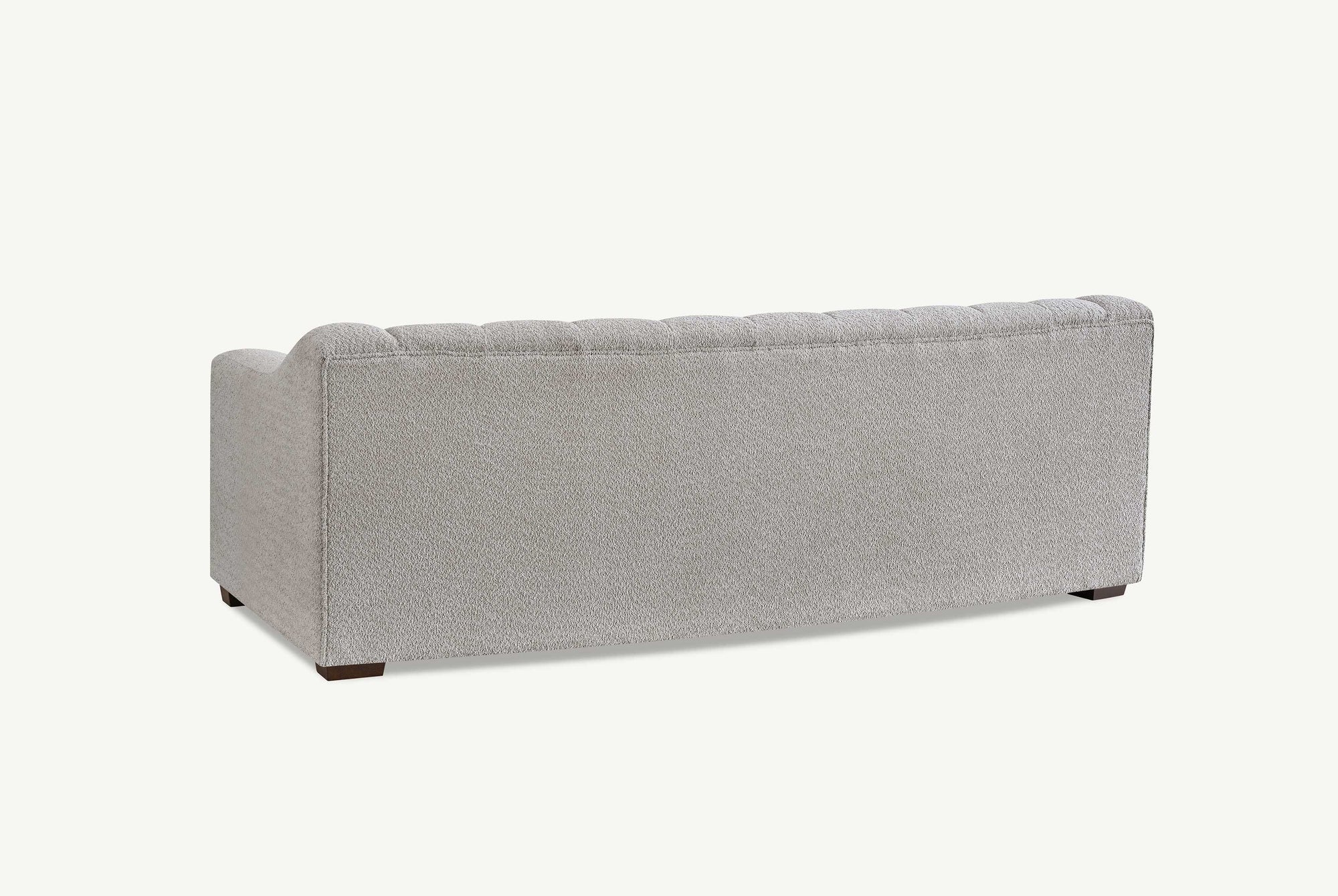 Aluxo Astoria 3 Seater Sofa in Oatmeal Boucle Fabric