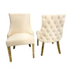 Kensington Dining Chair Gold Legs