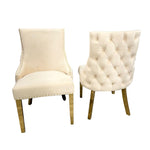 Kensington Dining Chair Gold Legs