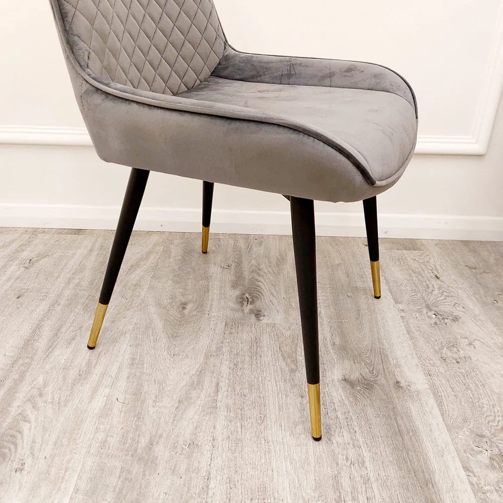 Luna Velvet Dining Chair - ALL COLOURS