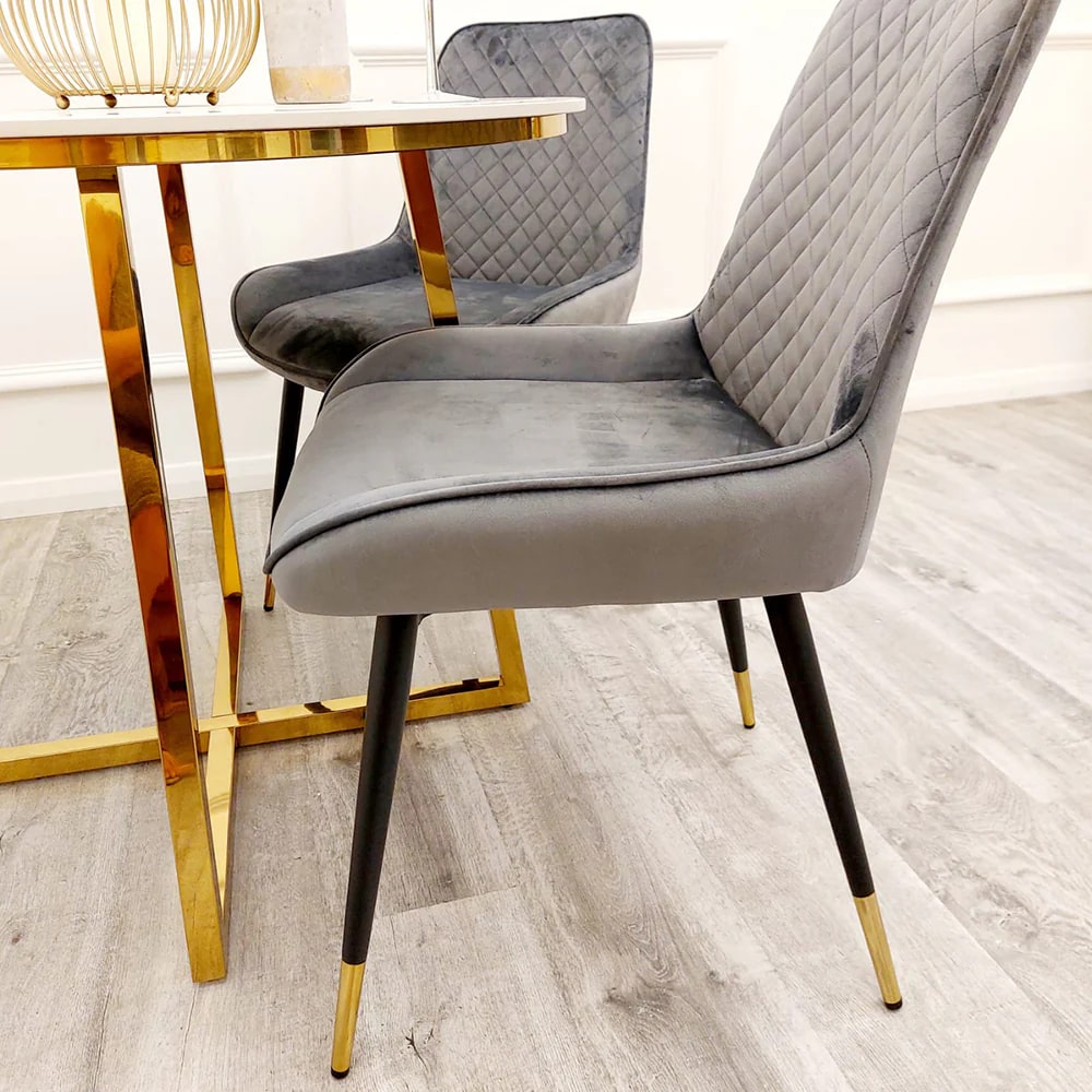 Luna Velvet Dining Chair - ALL COLOURS