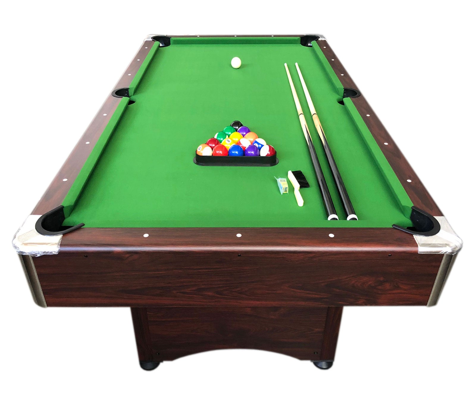 7 FT Pool Table Billiards with Tennis table and Accessories – Sirio