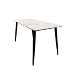 Titus 1.4 Black Dining Table with Sintered Stone Top